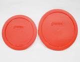 ❤️ PYREX RED Round PLASTIC COVER for 1-Qt / 1.5-Qt. MIXING BOWLS 322-PC / 323-PC