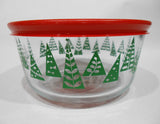 ❤️ New PYREX 4-Cup CHRISTMAS TREE Storage Dish Winter Holiday *CHOICE OF PATTERN
