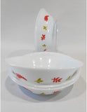 ❤️ 9-pc Corelle RAINFOREST SERVING SET Platter 1-Qt, 28-oz & 10-oz Dessert Bowls