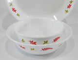❤️ 9-pc Corelle RAINFOREST SERVING SET Platter 1-Qt, 28-oz & 10-oz Dessert Bowls