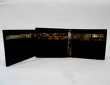 ❤️ REALTREE Black Leather RFID Bifold PASSCASE ID Card WALLET Camouflage Inlay
