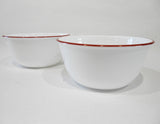 ❤️ 2 Red CORELLE 28-oz SUPER SOUP BOWLS Chili 6 1/4" Bright Radiant Brilliant Holiday