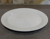 Corelle Comcor SANDSTONE 11 1/2" x 9" OVAL PLATTER Entrée Steak Plate Beige Tan