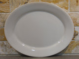 Corelle Comcor SANDSTONE 9.5" x 7.75" OVAL PLATTER Entree Plate Beige Tan