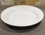 *NRM Corelle SANDSTONE 15-oz BOWL Flat Rim SOUP Plate PASTA Salad 8 1/2" Tan Beige