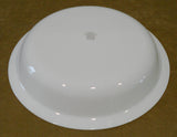 CORELLE SECRET GARDEN Vitrelle Glass PIE PLATE 10.25" Multi Dish Blue & Yellow Floral