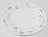 Corelle SECRET GARDEN *Choose 8 1/2 LUNCH or 10 1/4 DINNER PLATE Yellow Blue Floral