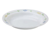 Corelle SECRET GARDEN 15-oz Flat RIMMED SOUP BOWL Pasta Stew 8 1/2 Floral