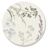 Corelle Coordinates STONEWARE Drink COASTER Set +WOOD CADDY Holder Beverage *NEW