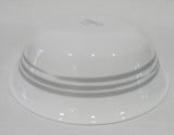 ❤️ Corelle SILVER BRUSHED STROKES 18-oz SOUP Cereal BOWL Gray Grey Platinum