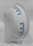 ❤️ HTF 1 CORELLE SNOWFLAKE BLUE 10-oz DESSERT BOWL 5 3/8" Sauce Fruit Garland
