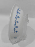 ❤️ HTF 1 CORELLE SNOWFLAKE BLUE 10-oz DESSERT BOWL 5 3/8" Sauce Fruit Garland