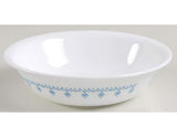 ❤️ HTF 1 CORELLE SNOWFLAKE BLUE 10-oz DESSERT BOWL 5 3/8" Sauce Fruit Garland