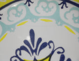 2 NEW Corelle SORRENTO 8 1/2" LUNCH PLATES Mediterranean Italy  *w/Scratch Defect