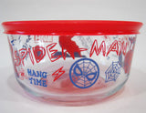 PYREX 4 Cup SPIDERMAN Storage Bowl *Marvel Comics Legend Spidey Action Hero