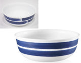*NEW Corelle VIVID SPLASH 16-oz SOUP CEREAL BOWL *Bold Indigo Blue Brushstrokes