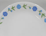 ❤️ NR Mint CORELLE Livingware SPRING BLUE 10.25" DINNER PLATE Retro Floral