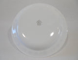 ❤️ Corelle SPRING BLUE 15-oz BOWL Flat Rimmed SOUP PLATE Trailing Floral Leaves