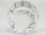 Corelle STONE GREY *Choose: 11" DINNER or 8 1/2" LUNCH PLATE *Silver Gray Marble Asher