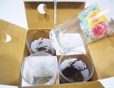 ❤️ New 4 CORELLE Pansy SUMMER BLUSH 16-oz TUMBLER GLASSES Yellow Red Purple Floral