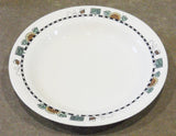 ❤️ Corelle SUNBLOSSOMS Sandstone 15-oz Flat Rim SOUP PLATE BOWL Sunflower Bees Seed