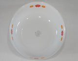 ❤️ Corelle SUNSHINE 1-Qt SERVING BOWL Vegetable Pasta *Retro Red Orange Floral