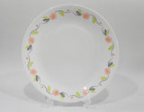 Corelle TANGERINE GARDEN 10 1/4" DINNER PLATE Floral ORANGE BLACK GREEN Leaves