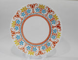 ❤️ Corelle TERRACOTTA DREAMS *Choose: DINNER or LUNCH PLATE Turquoise Orange Yellow