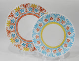 ❤️ Corelle TERRACOTTA DREAMS *Choose: DINNER or LUNCH PLATE Turquoise Orange Yellow