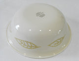❤️ NMC Corelle TEXTURED LEAVES 18-oz Soup CEREAL BOWL 6 1/4" Sandstone Tan Beige