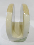 ❤️ HTF Corelle Coordinates TEXTURED LEAVES Tabletop Napkin Holder Stoneware