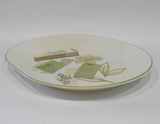 *NEW Corelle Sandstone TEXTURED LEAVES 10 x 12 1/4" Oblong SERVING PLATTER Plate