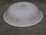 1 Corelle TEXTURED LEAVES 10-oz Fruit DESSERT BOWL *Sandstone Brown Leaf 5 3/8"