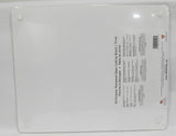 ❤️ Corelle SHADOW IRIS 15x12 COUNTER SAVER Tempered Glass Hot Plate Cutting Board