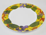 *NEW Corelle TUSCAN VINE 10 3/4 DINNER PLATE Grapes Leaves Vines on Yellow Border