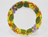 *NEW Corelle TUSCAN VINE 10 3/4 DINNER PLATE Grapes Leaves Vines on Yellow Border