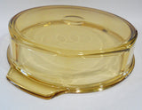 *New PYREX Amber VISIONS 10" Octagon Round QUICHE Deep Dish Pie BAKING Dish
