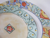 16-pc Corelle WATERCOLORS DINNERWARE SET Dinner Lunch PLATES BOWLS MUGS