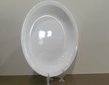 ❤️ NRM Corelle WINTER FROST WHITE 10.25" PIE PLATE Multi-Dish Flat Rim Just Dazzling
