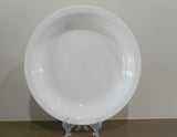 ❤️ NRM Corelle WINTER FROST WHITE 10.25" PIE PLATE Multi-Dish Flat Rim Just Dazzling