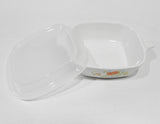 ❤️ NEW 2-pc CORNING Corelle P41 WILDFLOWER Petite Pan & COVER Lid Microwave Dish