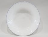 NRM Corelle WISTERIA 20-oz PASTA BOWL Soup Stew 8 1/2" Purple Swirled Fluted Rim