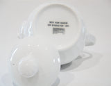 *New CORELLE Porcelain WISTERIA SET 1-Qt TEAPOT Purple Floral & Vines White Swirls