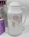 ❤️ NEW Corelle Corning WISTERIA 1-Qt Thermal SERVING CARAFE Hot Cold Coffee Tea