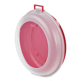❤️ STERILITE Christmas 24" WREATH STORAGE Case STACKABLE Hard Plastic HOLIDAY RED