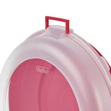 ❤️ STERILITE Christmas 24" WREATH STORAGE Case STACKABLE Hard Plastic HOLIDAY RED