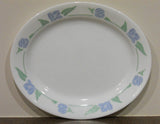*NEW Corelle FRIENDSHIP 9.5 x 7.75 OVAL PLATTER Entree Plate Pastel Floral