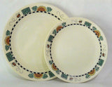 ❤️ GUC 1 Corelle SUNBLOSSOMS 8.5" LUNCH PLATE Sandstone Sunflowers Seeds Bees